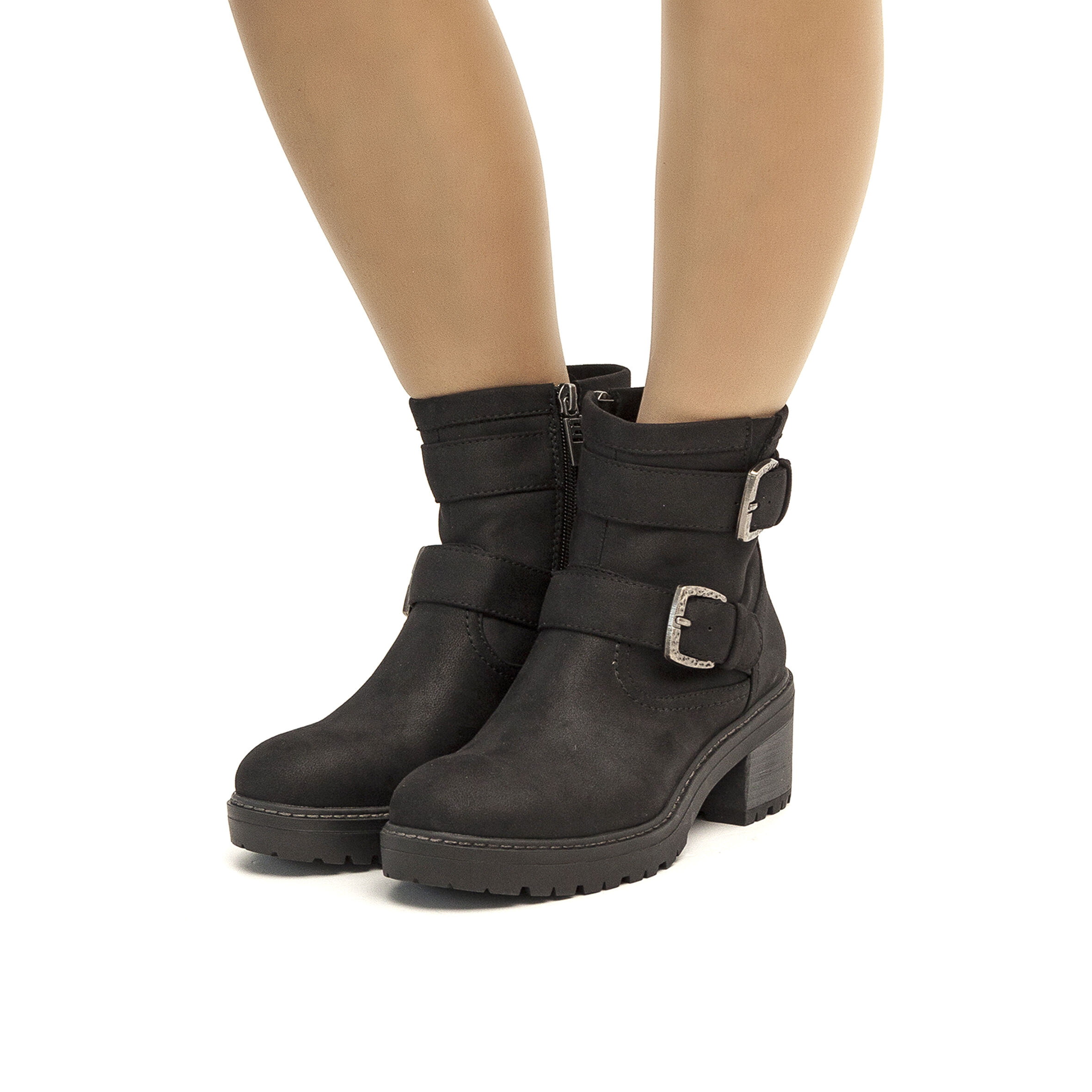 Botas moteras mujer mustang sales